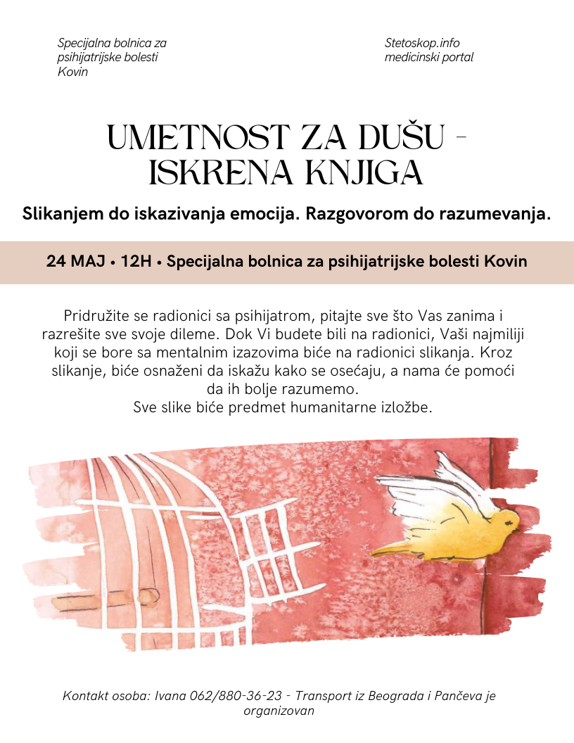 Kovin UMETNOST ZA DUŠU ISKRENA KNJIGA 1